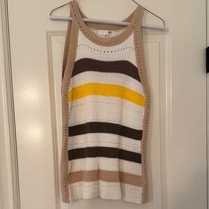 Kut from the Kloth Multicolor Striped Tank Top